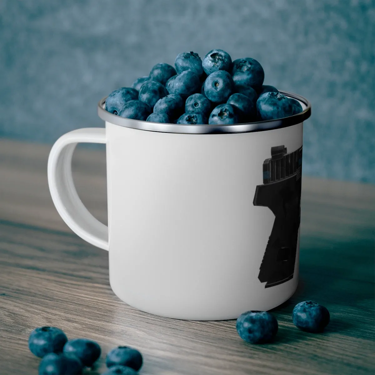22 Calibur Enamel Camping Mug