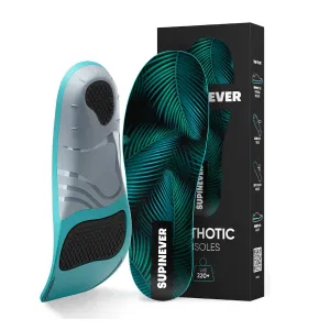 220  lbs Heavy Duty Plantar Fasciitis Strong Arch Support Insoles for Men and Women - High Arch Orthotic Inserts for Work Boots and Shoes - Support and Pain Relief (Green)