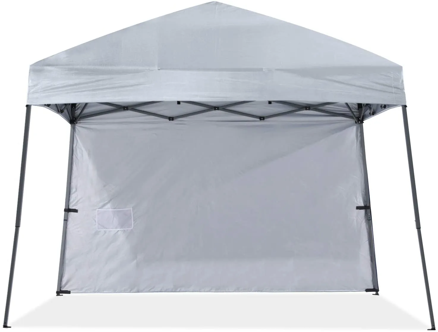 ABCCANOPY Outdoor Slant Beach Camping 10x10/8x8 Canopy Tent With 1 Sun Wall