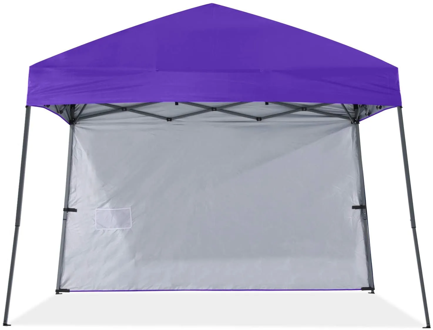 ABCCANOPY Outdoor Slant Beach Camping 10x10/8x8 Canopy Tent With 1 Sun Wall