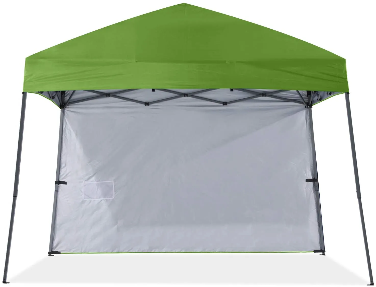 ABCCANOPY Outdoor Slant Beach Camping 10x10/8x8 Canopy Tent With 1 Sun Wall