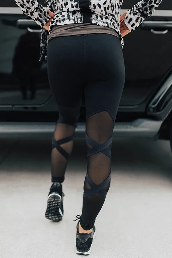 Are You Ready For It?! Mesh High Waist Active Legging