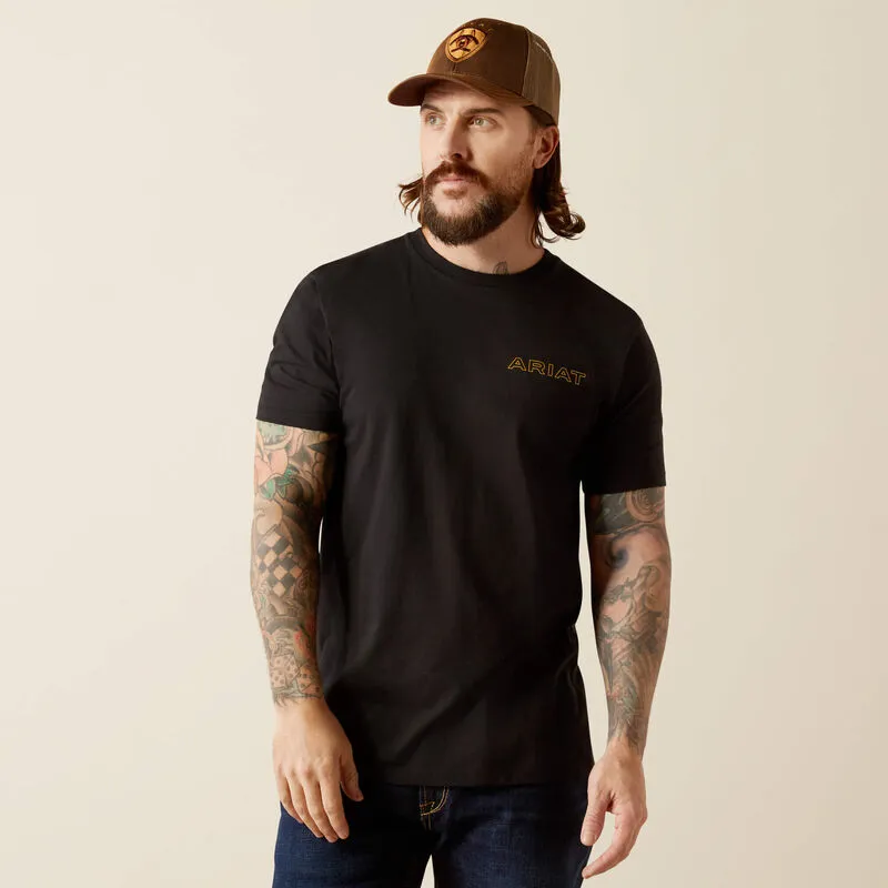 Ariat Western Wear T-Shirt in Black