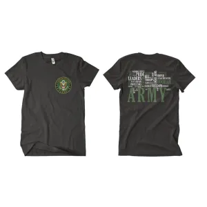 Army Words Two-Sided T-Shirt