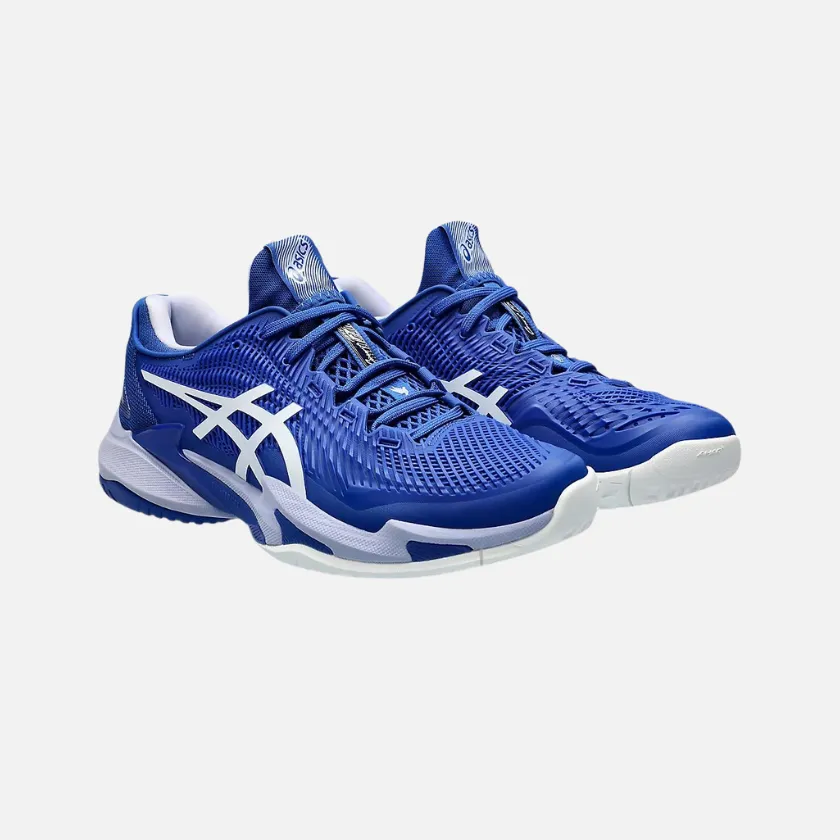 Asics COURT FF 3 NOVAK Men's Tennis Shoes - Asics Blue/Fresh Air