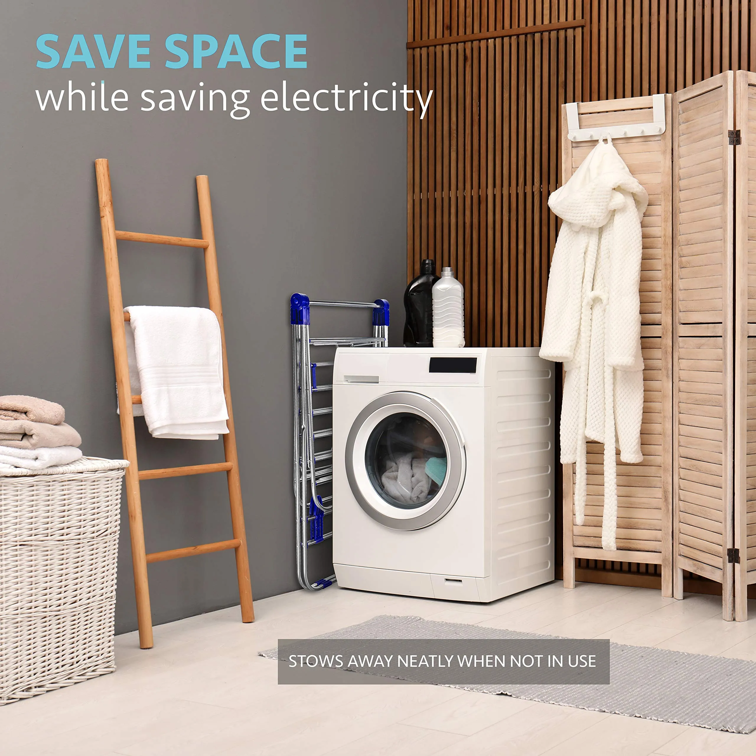 Bartnelli Laundry Drying Rack for Clothes