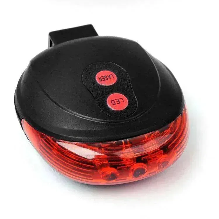 Bicycle Tail Light (5LED 2Laser)