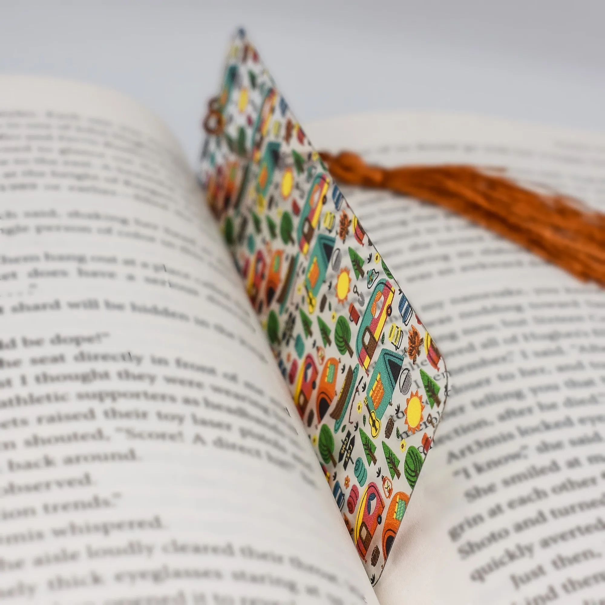 Camping Bookmark