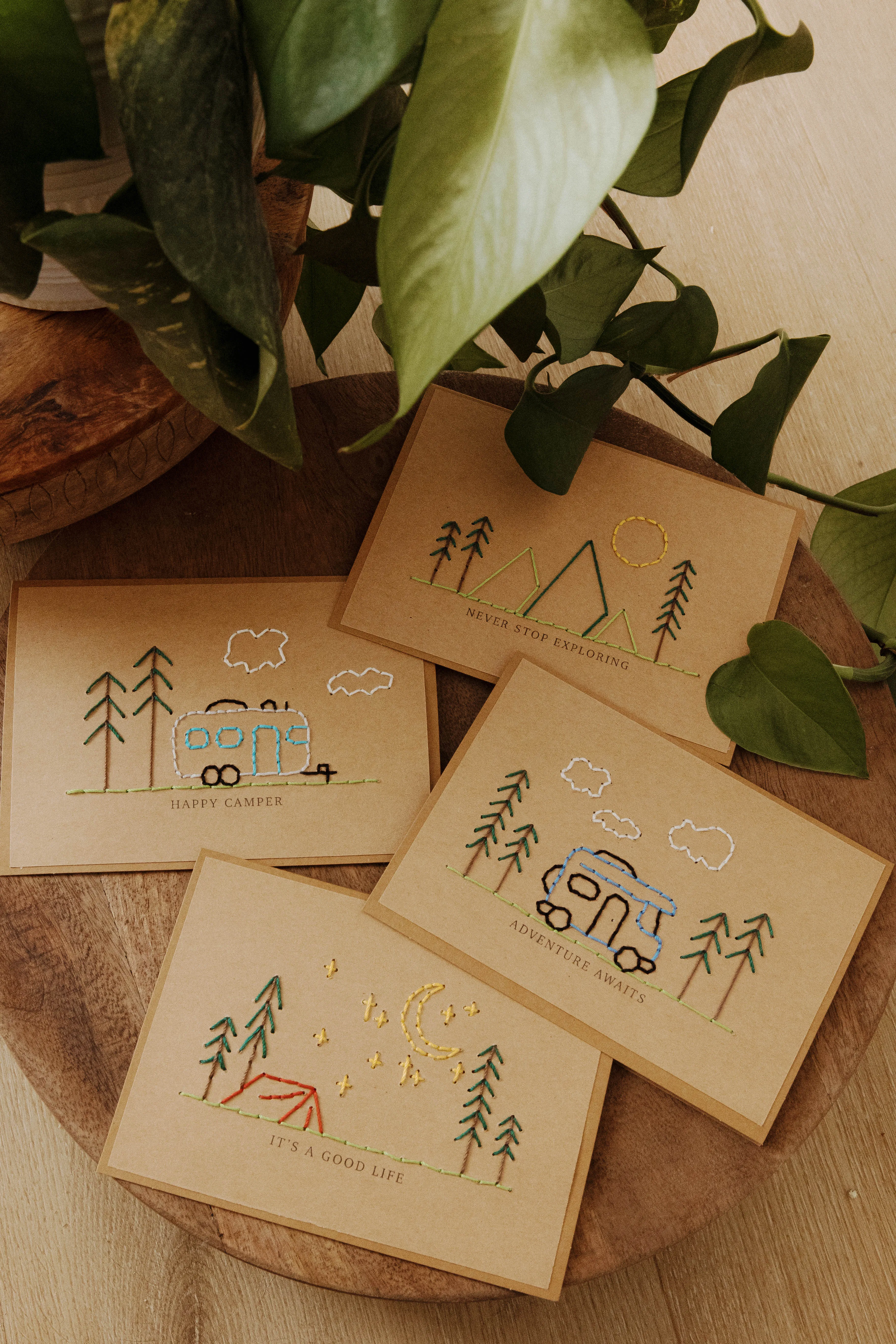 Camping Card Set