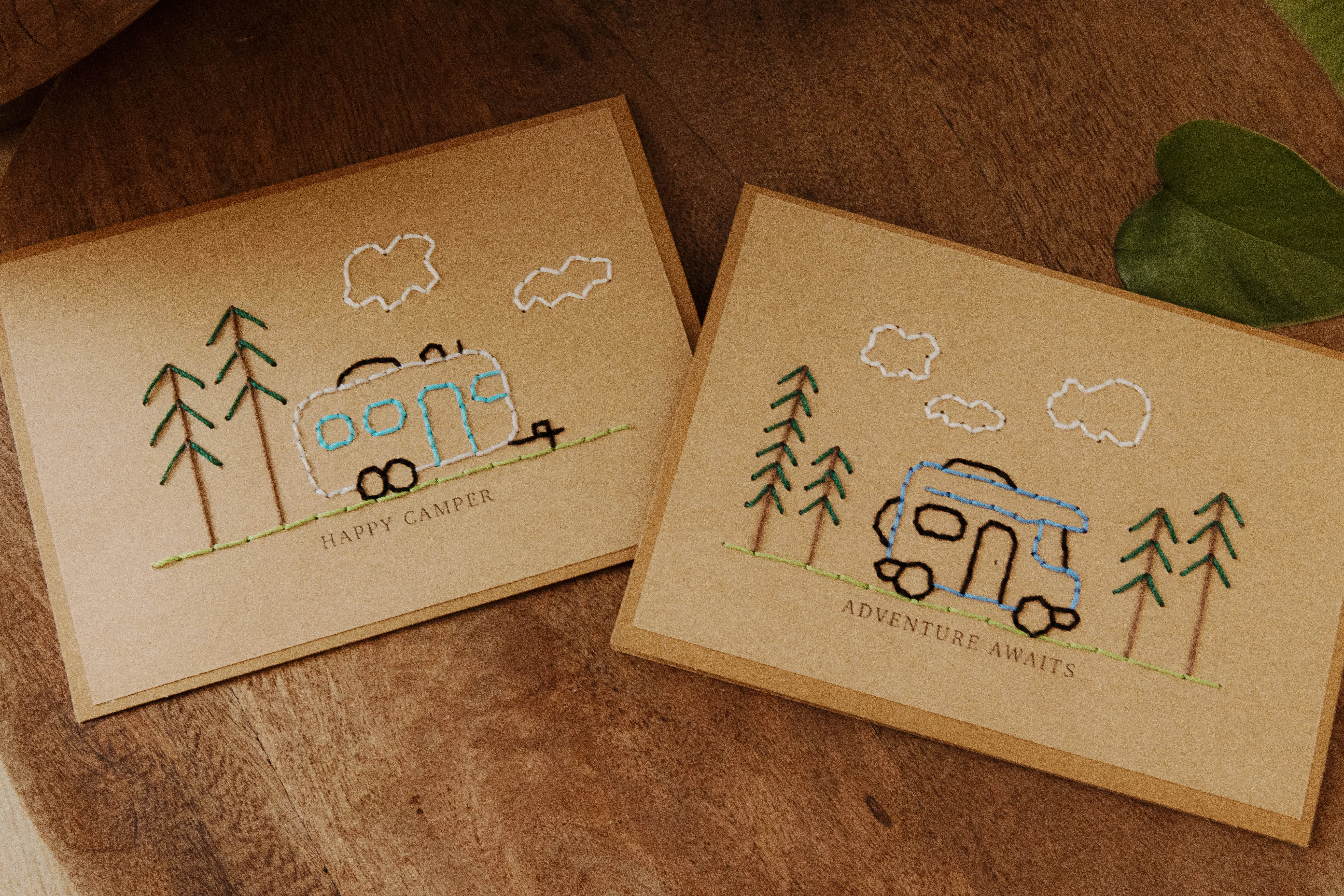 Camping Card Set
