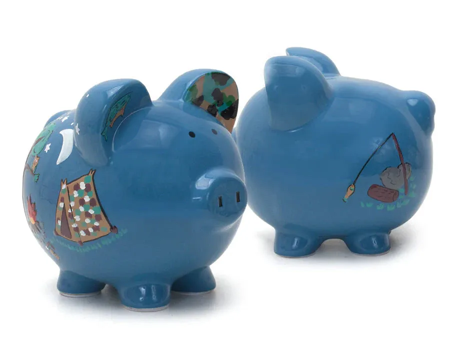 Camping Piggy Bank