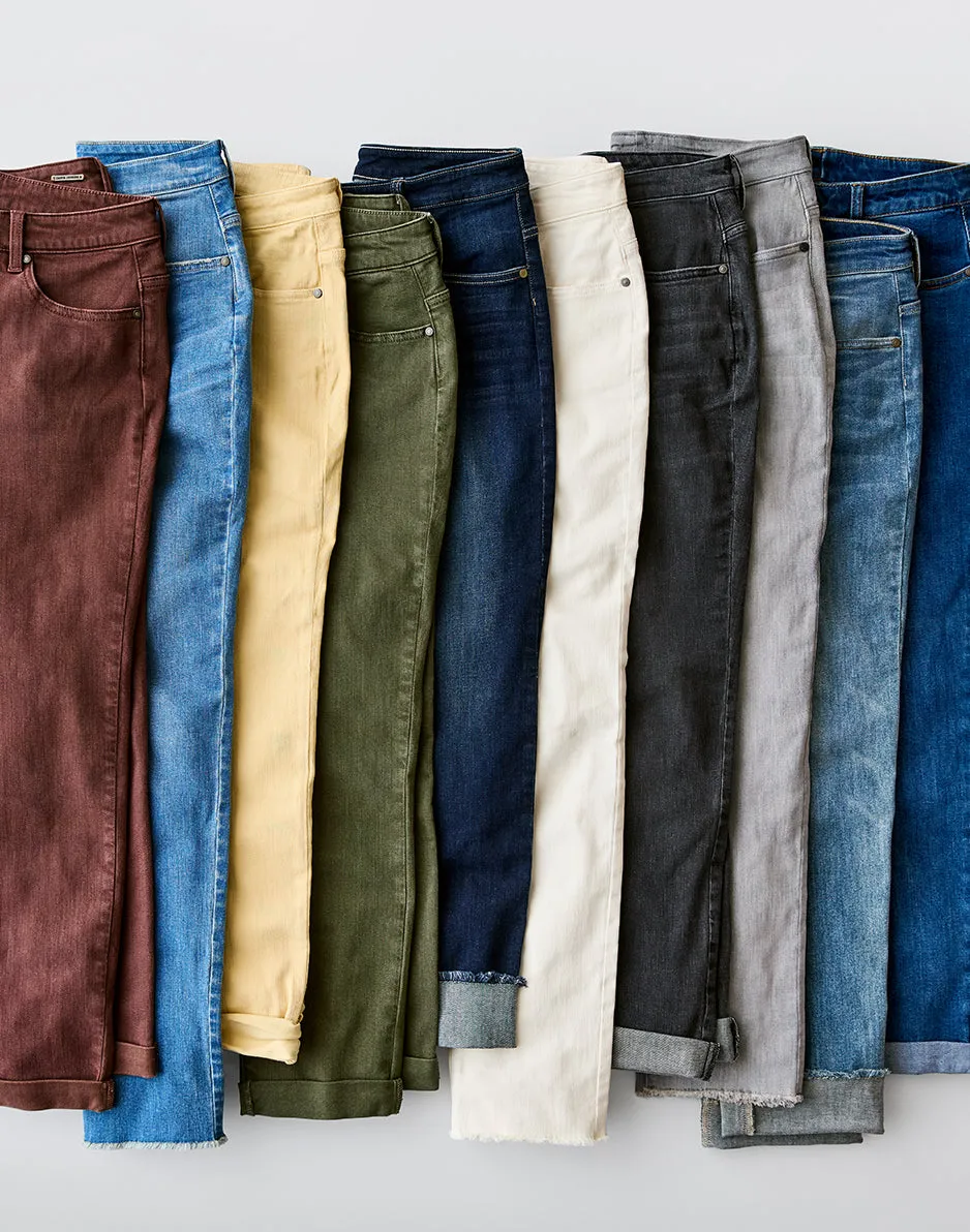 Carson Hi Rise Jean: Washed Black