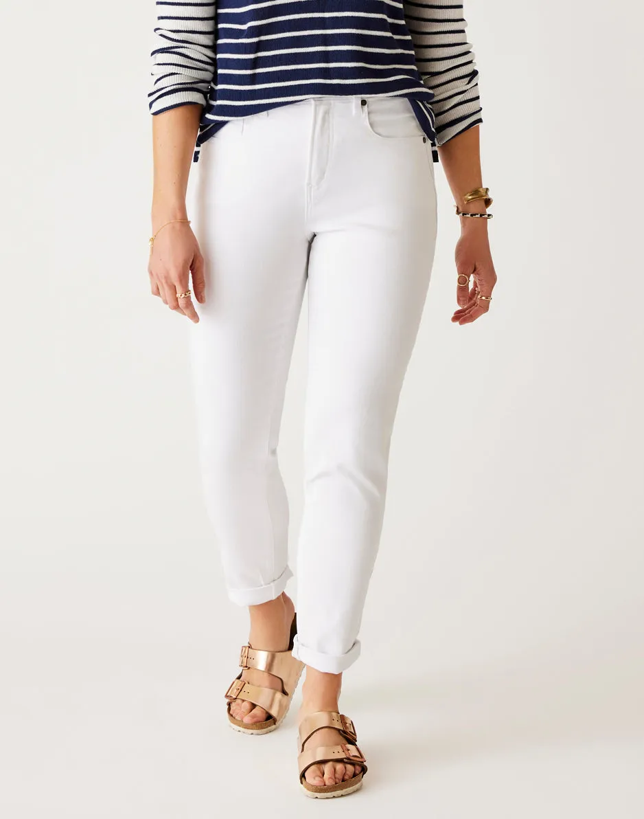 Carson Hi Rise Jean: White