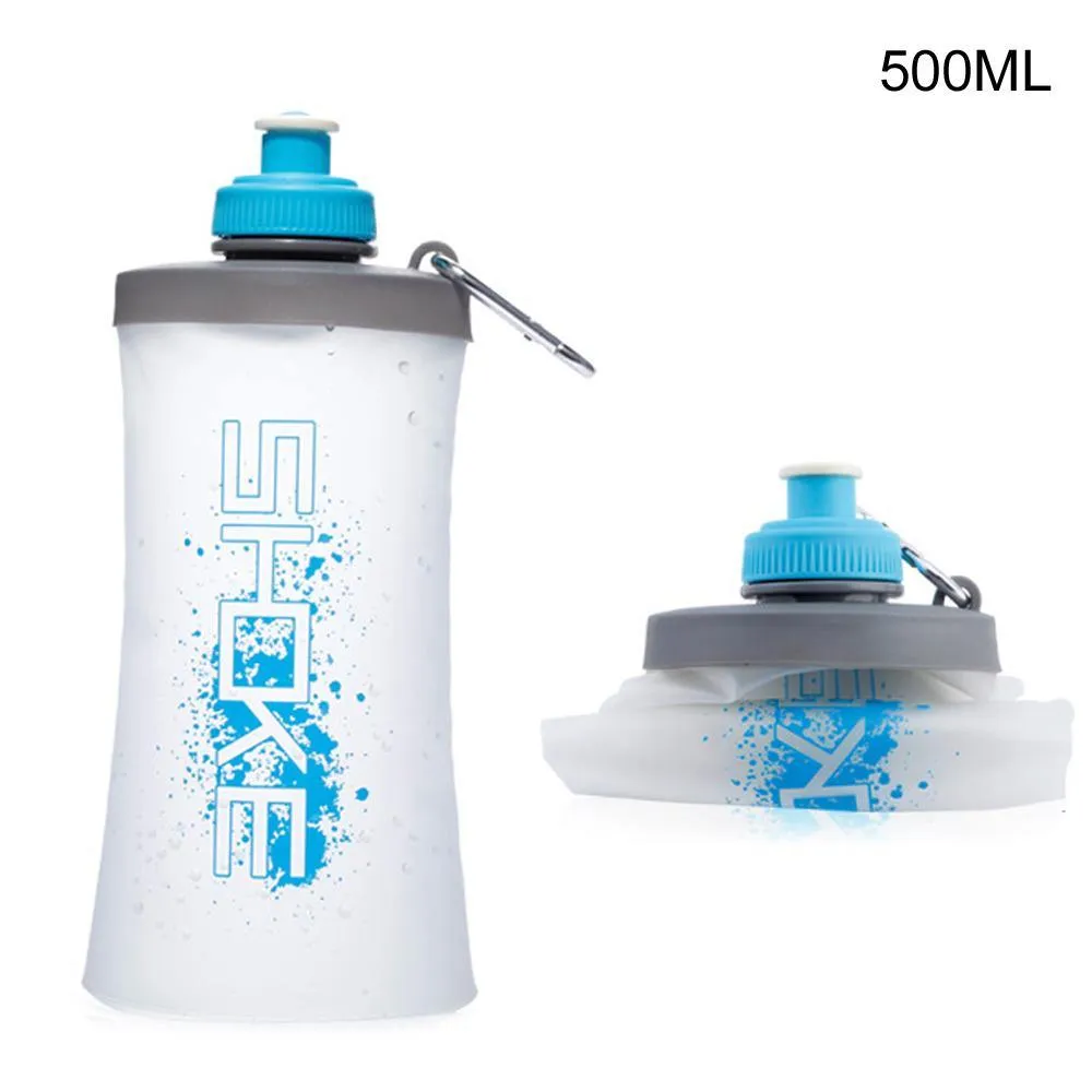 Collapsible Water Bottle Portable Silicone Reuseable Leak Proof
