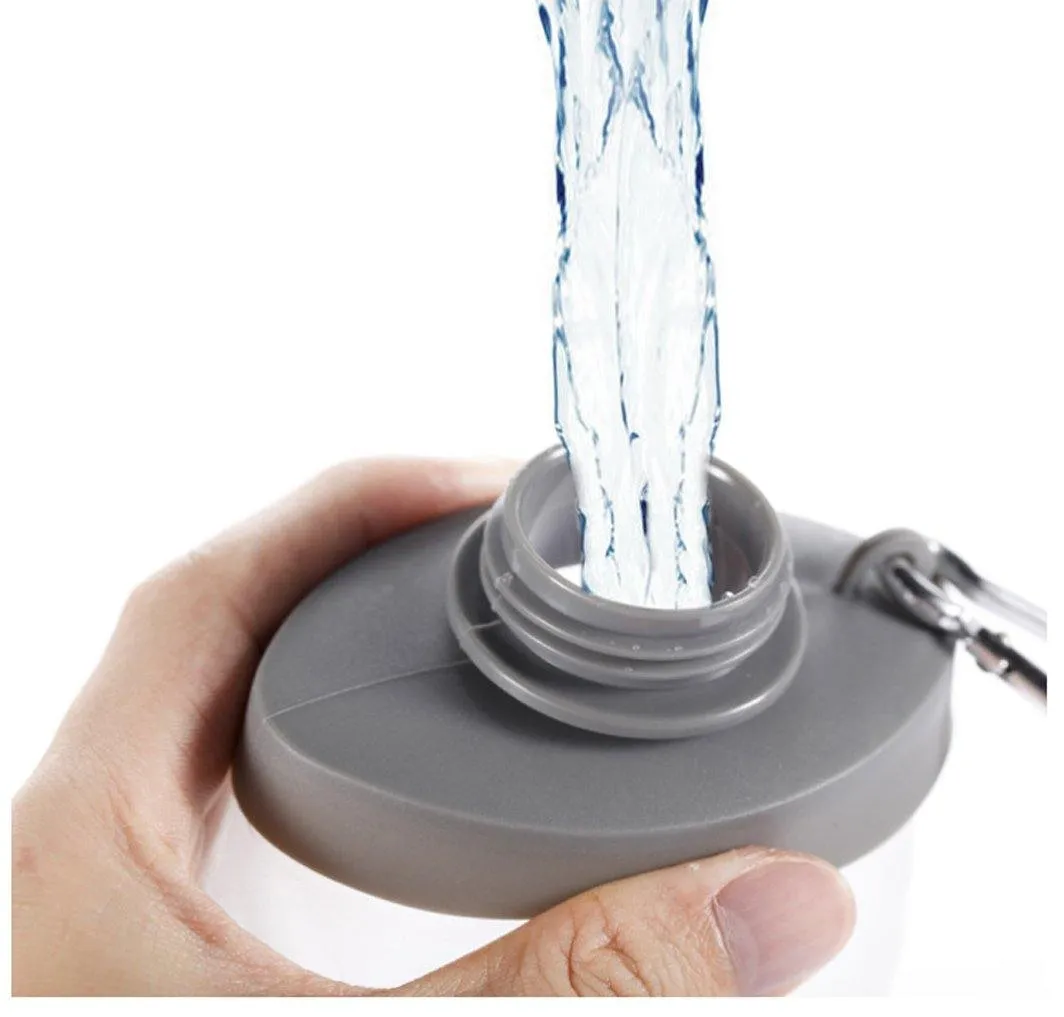 Collapsible Water Bottle Portable Silicone Reuseable Leak Proof