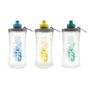 Collapsible Water Bottle Portable Silicone Reuseable Leak Proof
