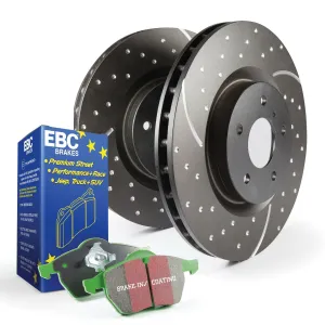 EBC Brakes S10KF1181 S10 Kits Greenstuff 2000 and GD Rotors