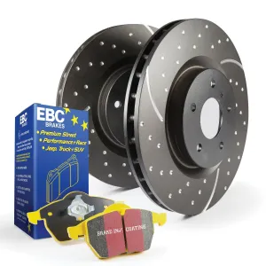 EBC Brakes S5KR1531 S5 Kits Yellowstuff And GD Rotors