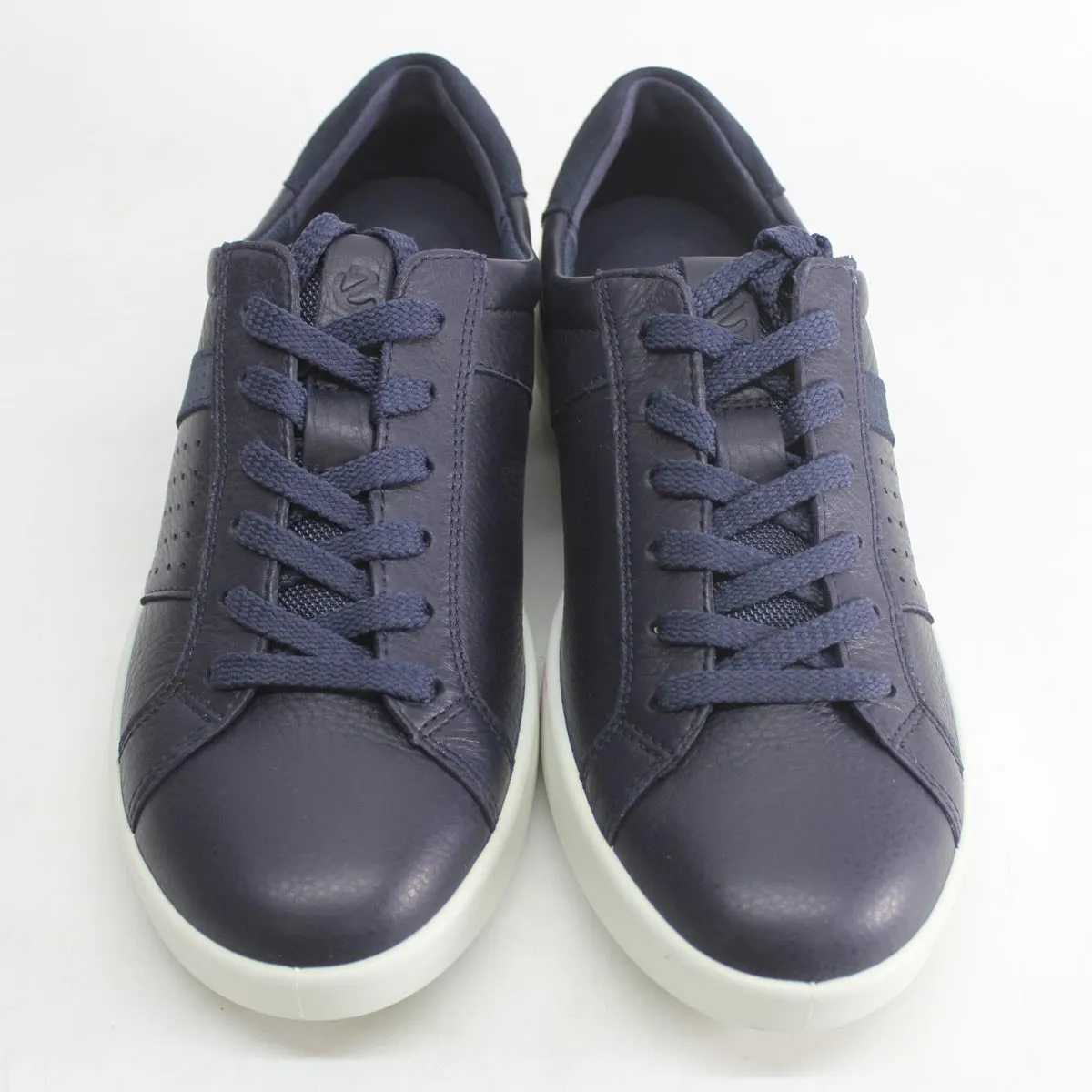 Ecco Womens Trainers Leisure Casual Lace-Up Low-Top Running Sneakers Leather - UK 5-5.5