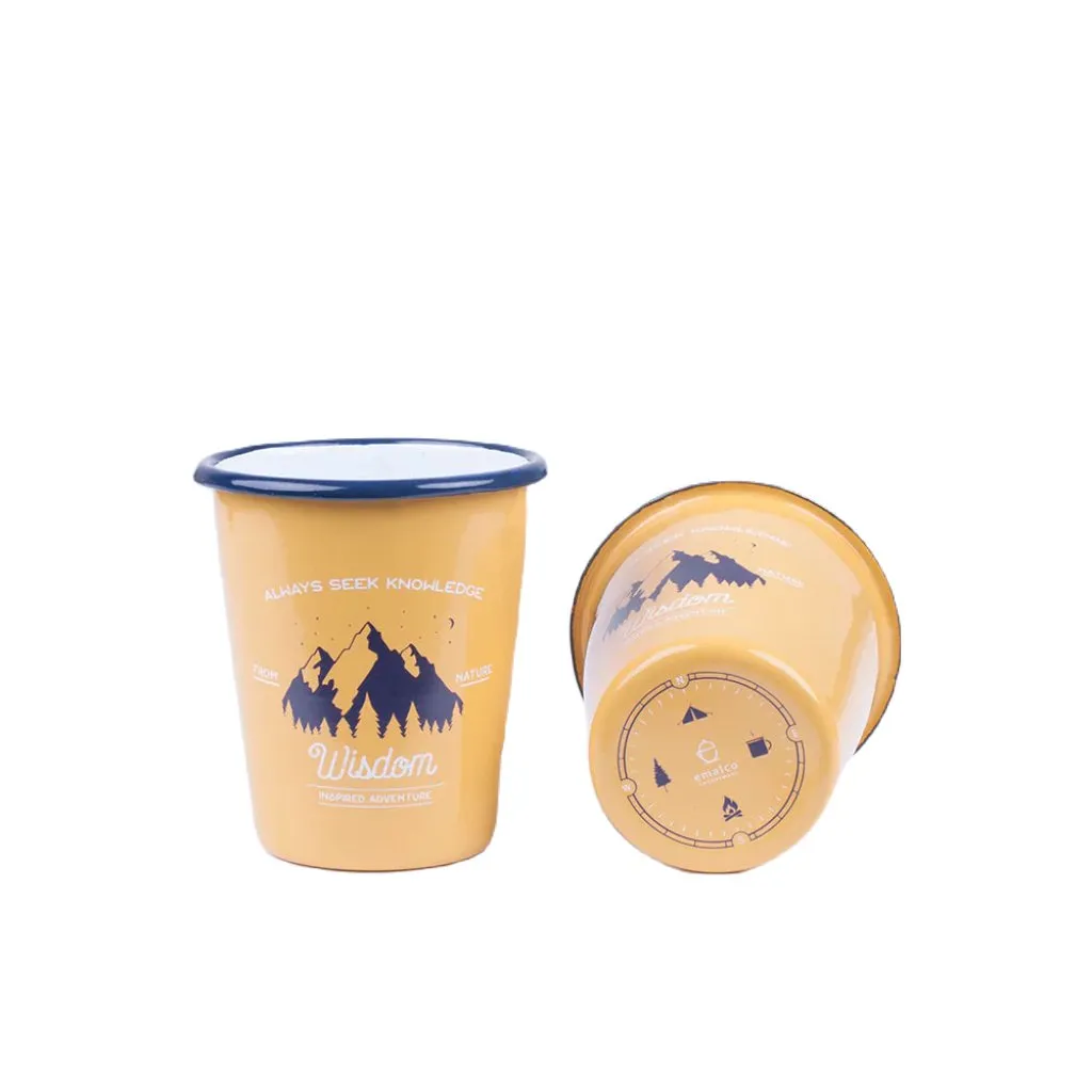 Emalco Enamelware 400ml Wisdom Tumbler (per 1)