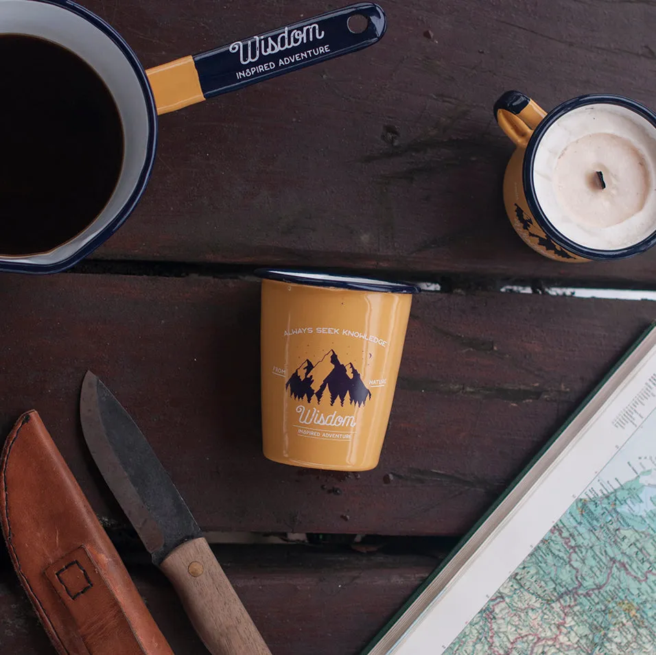 Emalco Enamelware 400ml Wisdom Tumbler (per 1)