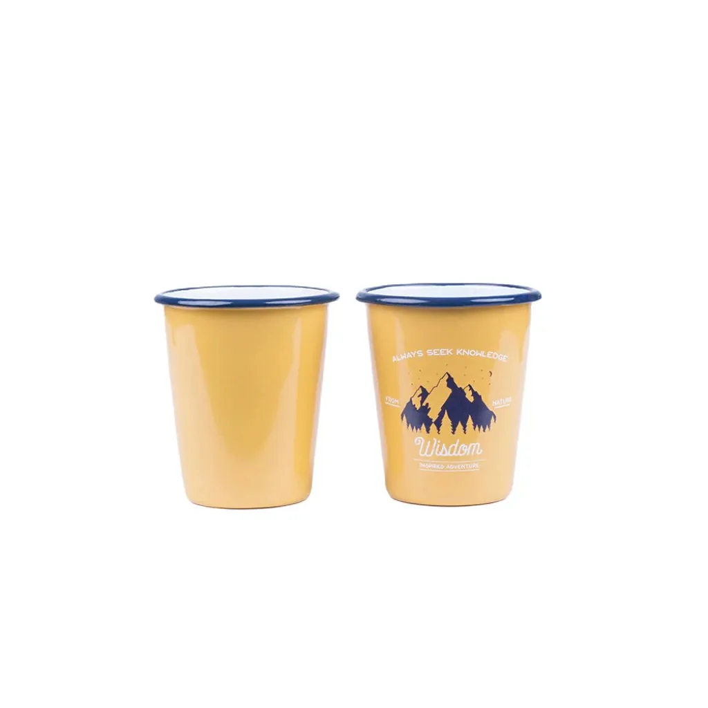 Emalco Enamelware 400ml Wisdom Tumbler (per 1)