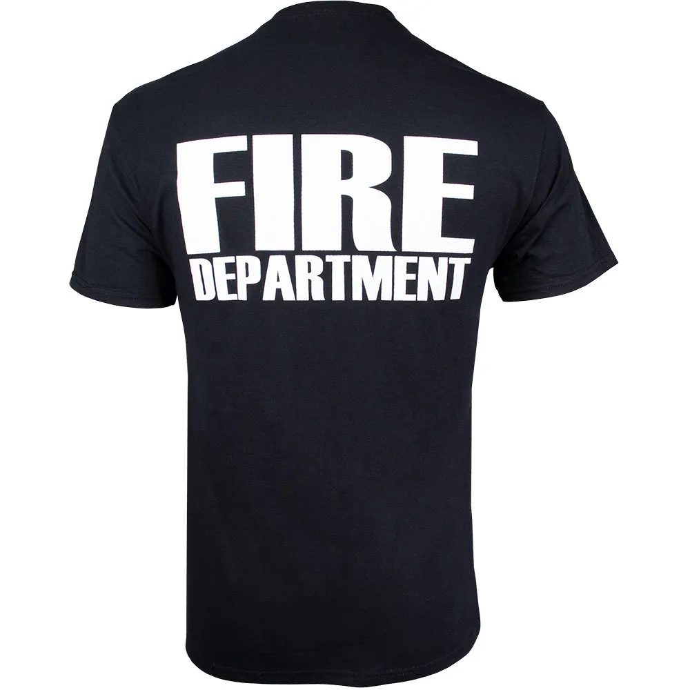 Fire Dept Logo Two Sided T-Shirt