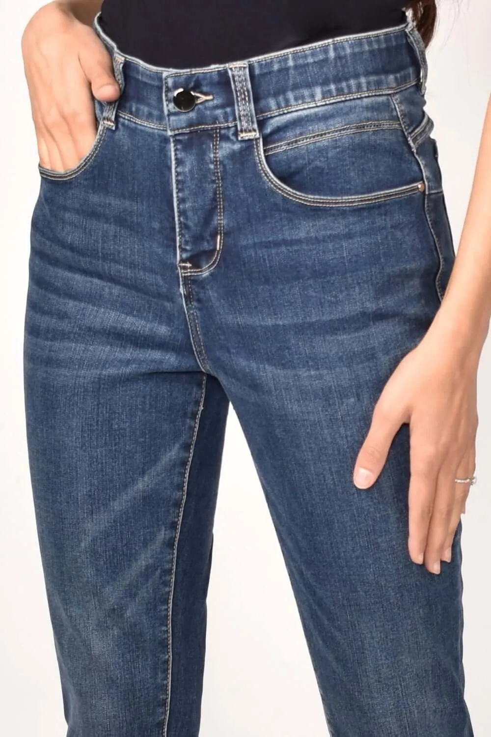 Frank Lyman Denim 213126U-DBLU Dark-Blue