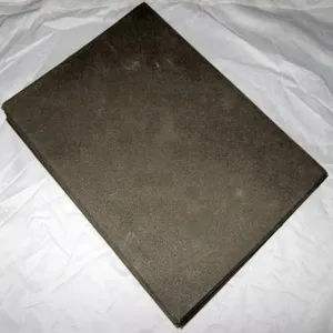 German Folding Sleep Pad. Used/Graded. Olive Green.