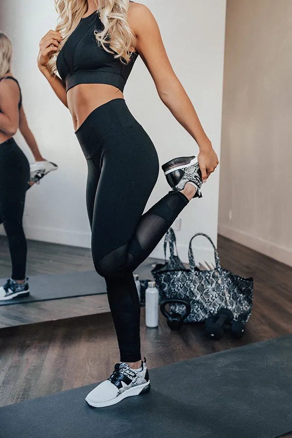 Good Karma Mesh High Waist Active Legging