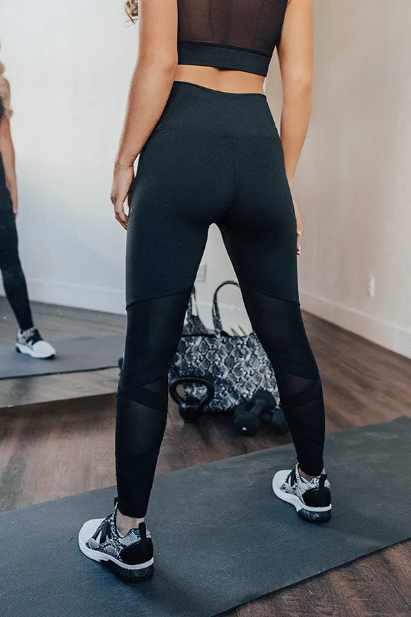 Good Karma Mesh High Waist Active Legging