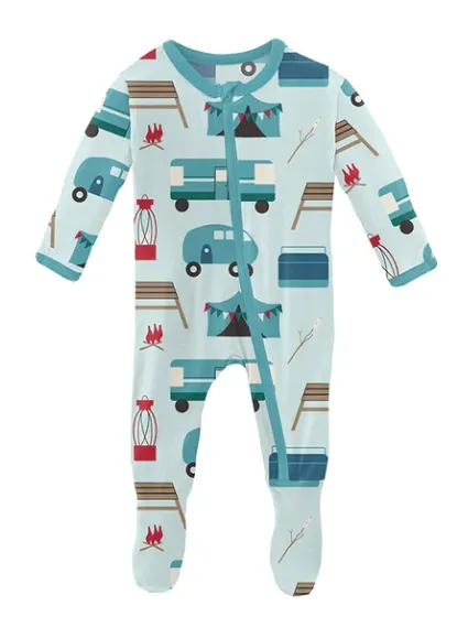 Kickee Pants Camping Footie