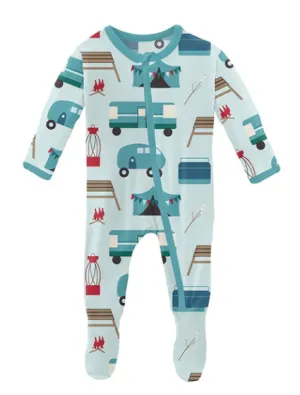 Kickee Pants Camping Footie