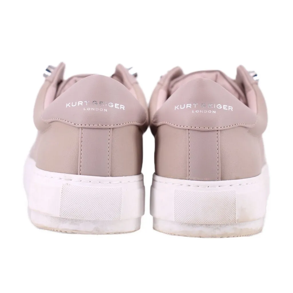 KURT GEIGER LIVIAH CHUNKY RAINBOW SNEAKERS TAUPE 40 EU | 9.5 US