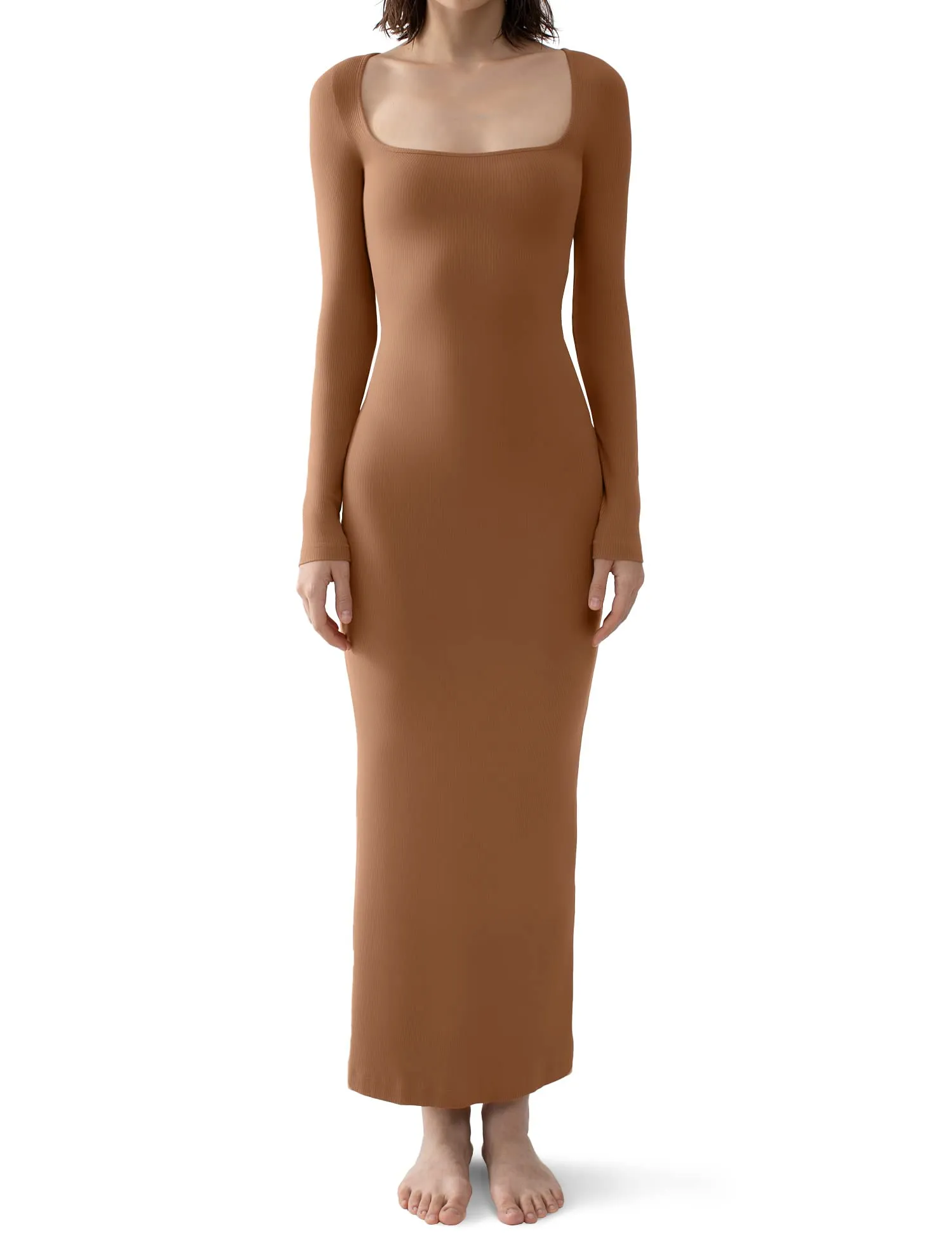 Long Sleeve Dressfor Women Maxi Dresses Dupes Bodycon Dresses for Women Jet Black Small