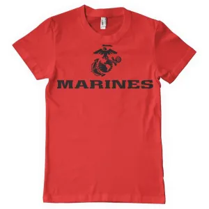 Marines The Few The Proud EGA Black T-Shirt
