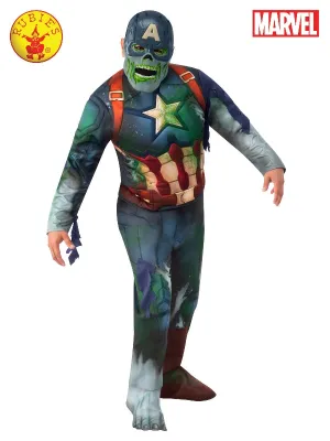Men's Costume - Captail America Zombie Deluxe