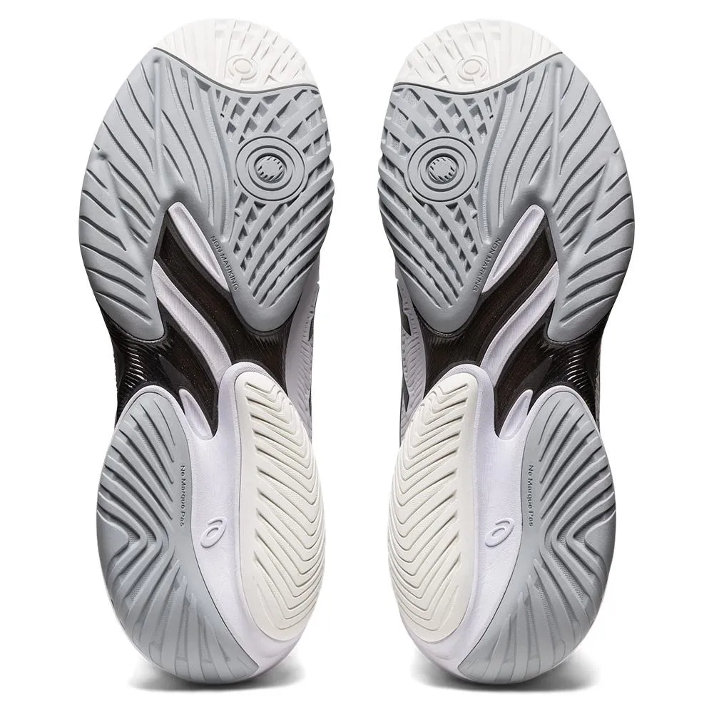 Men`s Court FF 3 Tennis Shoes White and Black