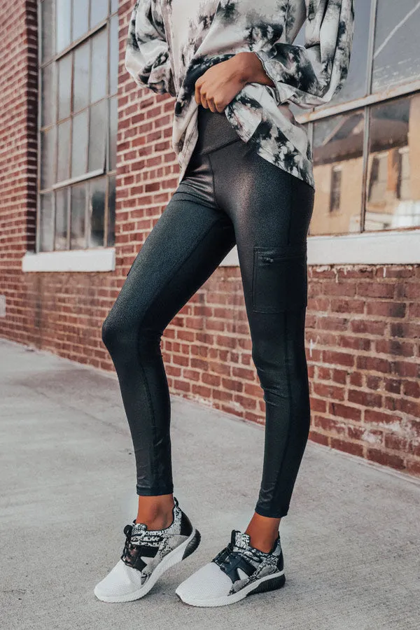 Mimosa Motivation High Waist Pocket Active Legging