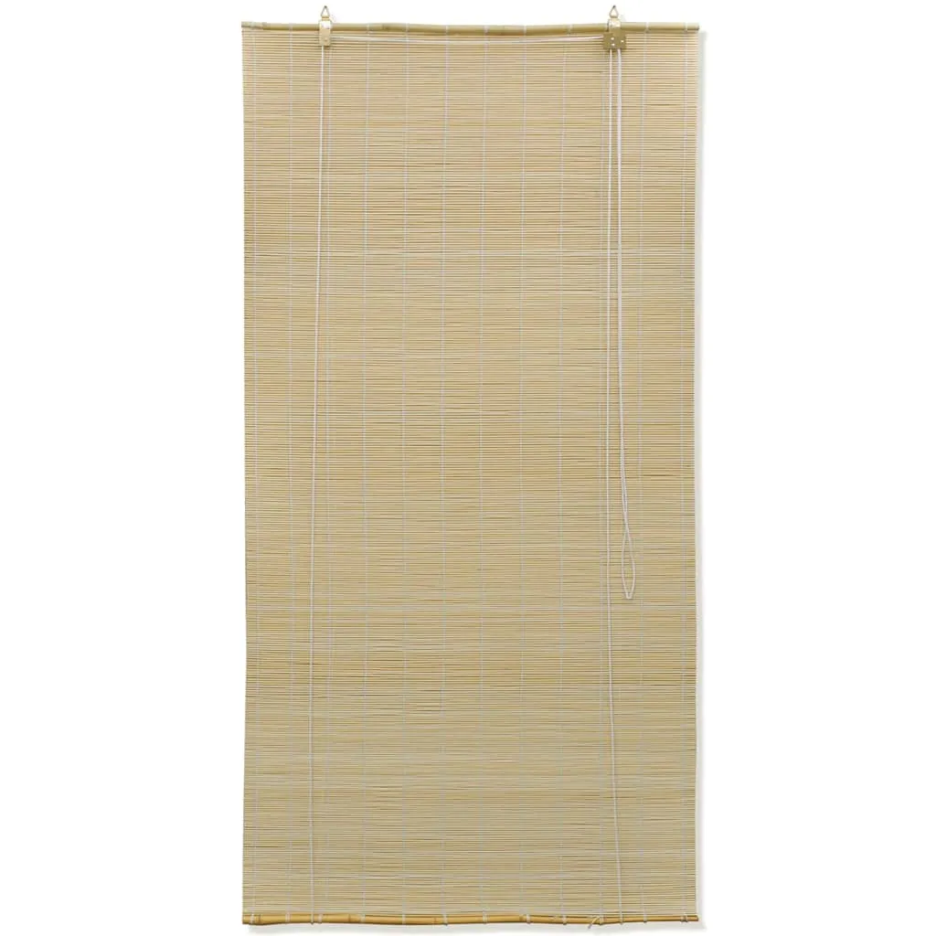 Natural Bamboo Roller Blinds 150 X 220 Cm