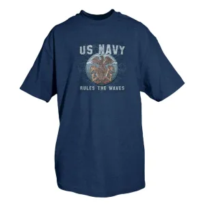 Navy Rules The Waves T-Shirt
