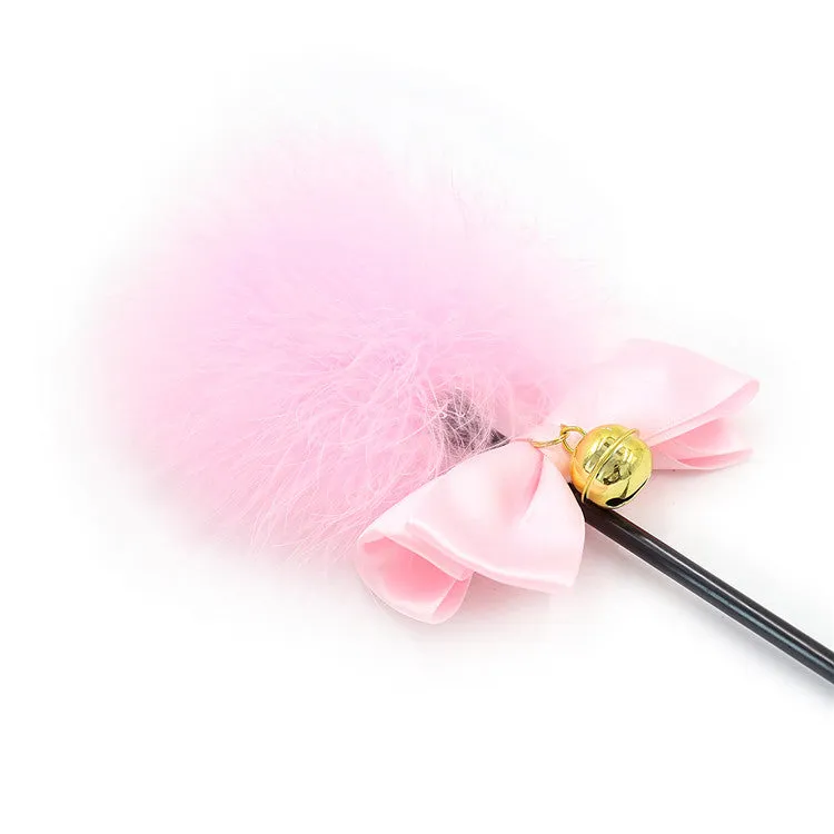 Pink Feather Tickler and Mistress Spanking Crop