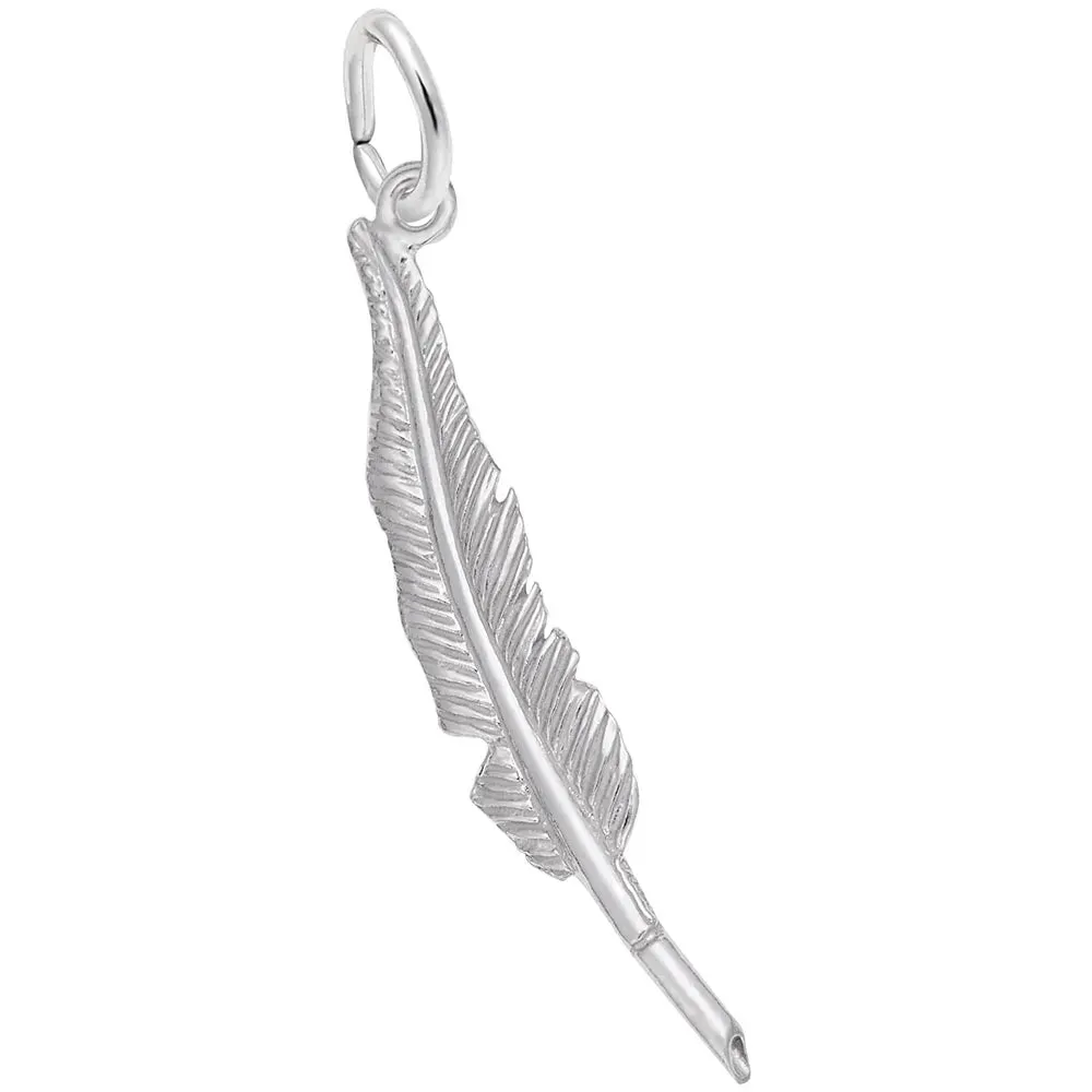 Rembrandt Charms - Feather Pen Charm - 2337