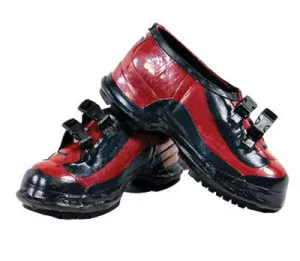 Salisbury By Honeywell Size 10 Black And Red Rubber 2-Buckle Overshoes With Bob