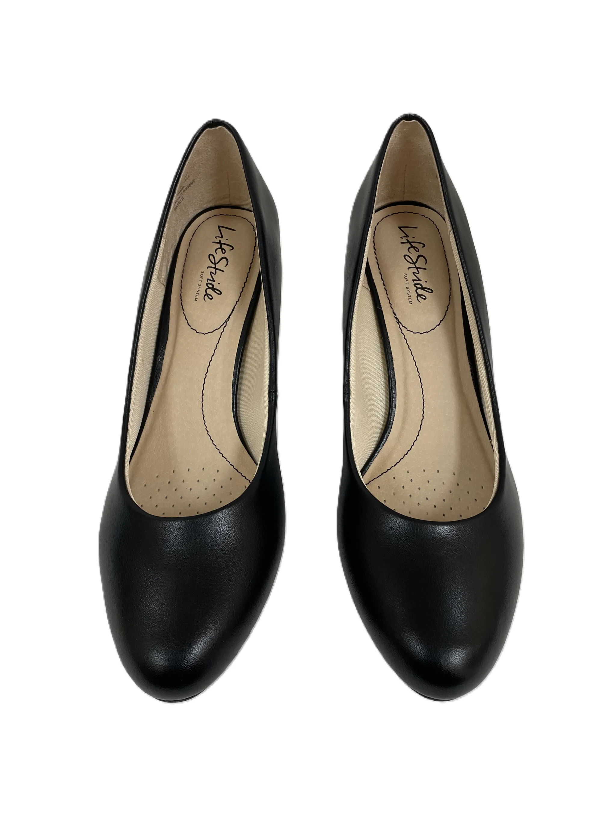 Shoes Heels Kitten By Life Stride In Black, Size: 9.5