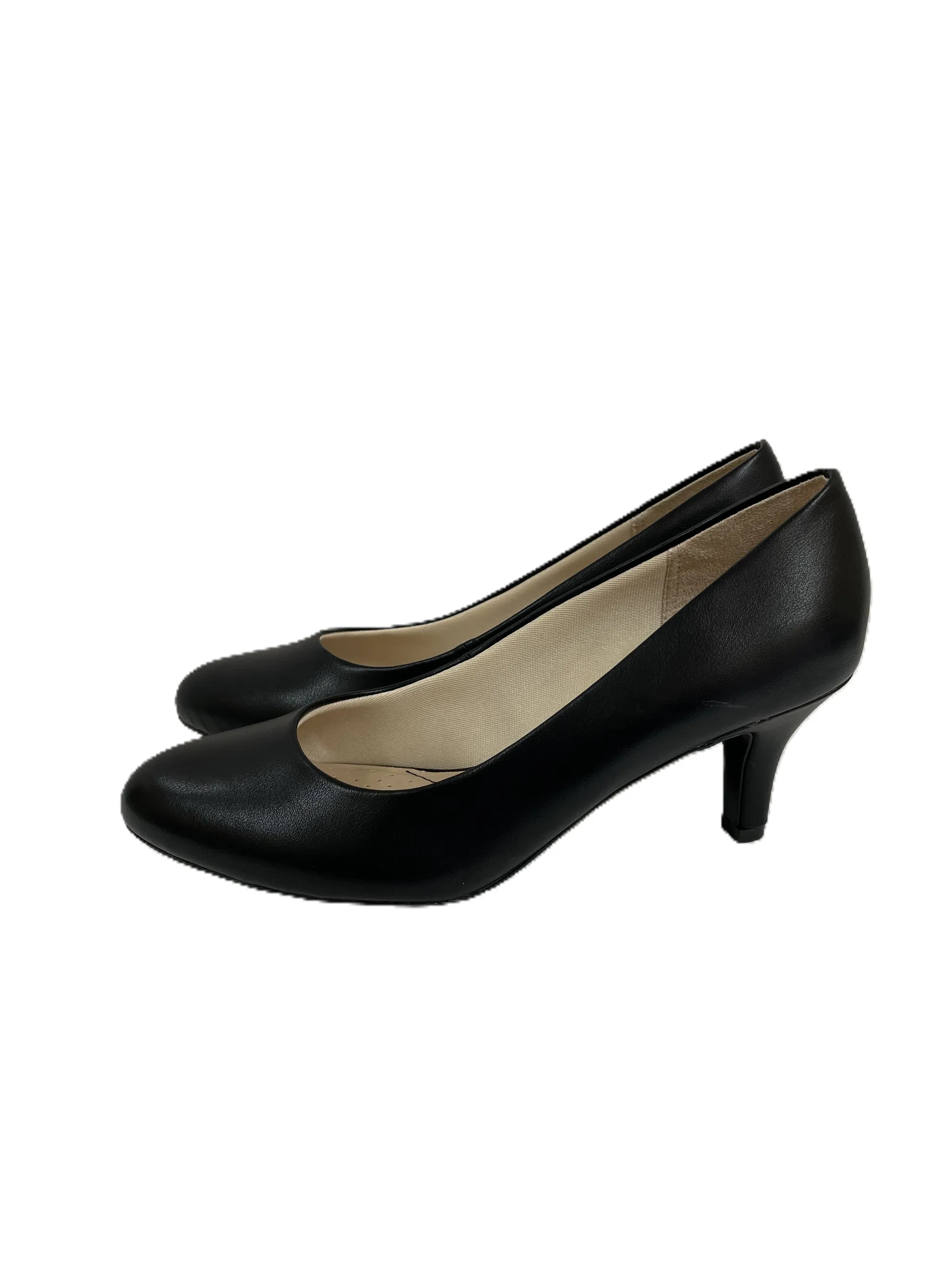 Shoes Heels Kitten By Life Stride In Black, Size: 9.5