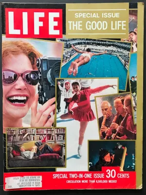 Vintage Life Magazine, Dec 28, 1959 Special Issue: The Good Life