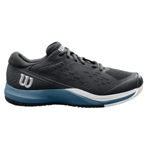 Wilson Men's Rush Pro Ace Tennis Shoes Black Blue