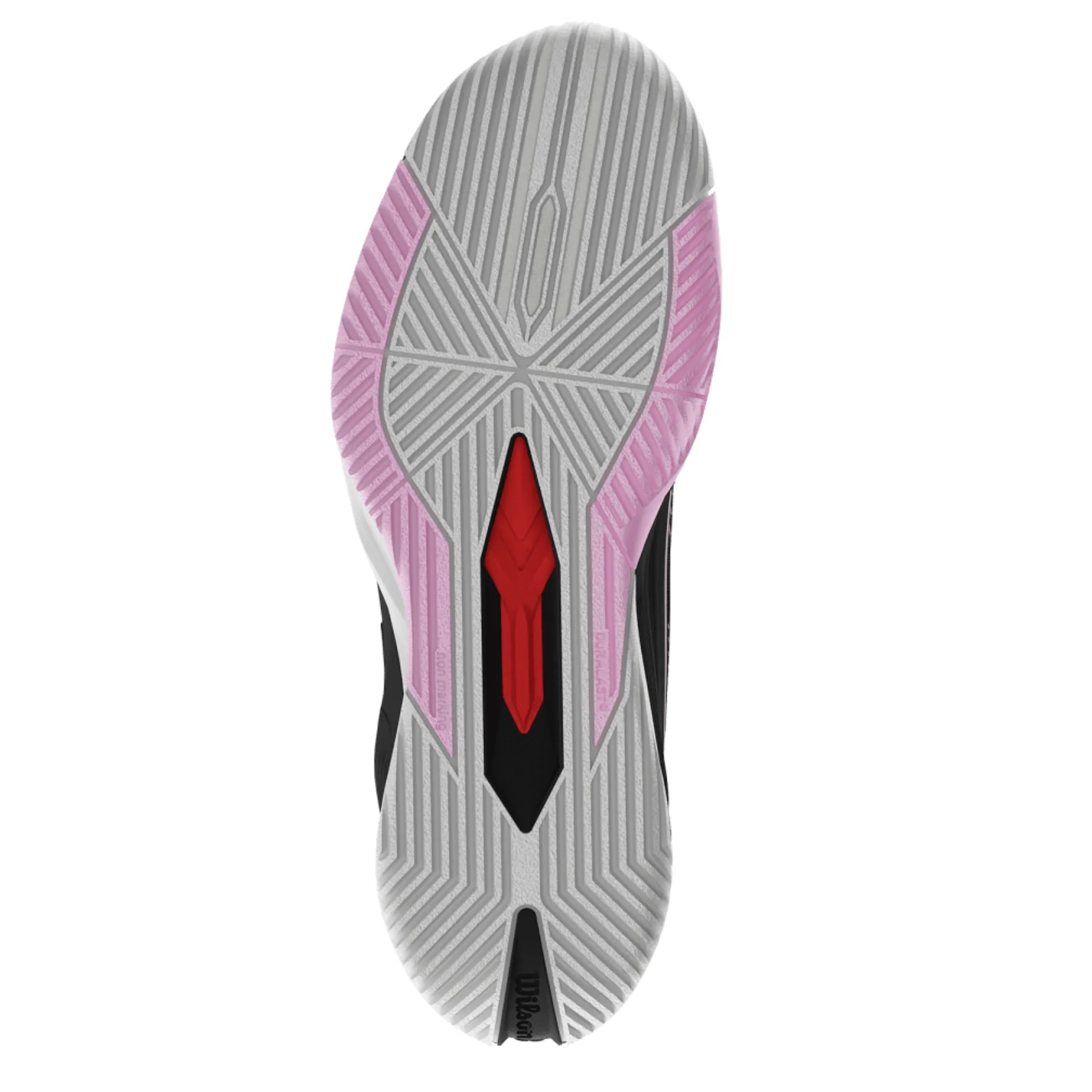 Wilson Rush Pro 4.5 Women Tennis Shoes - Black/Black/Pirouette