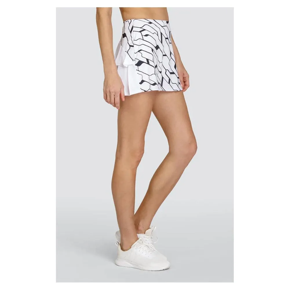 Women's Murphy 12.5 Inch Pleated Tennis Skort Cascade Geo